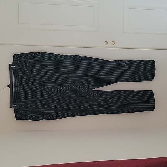 Plus size Lauren Ralph Lauren pin stripe trousers - Picture 4 of 8